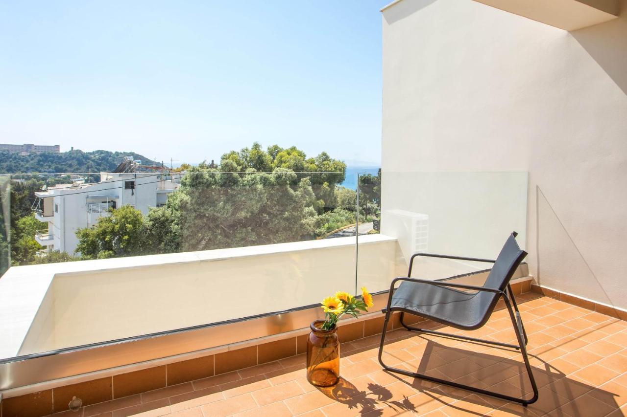 Eden Sunflower - Luxurious Apartment With Sea View Rhodes City Bagian luar foto
