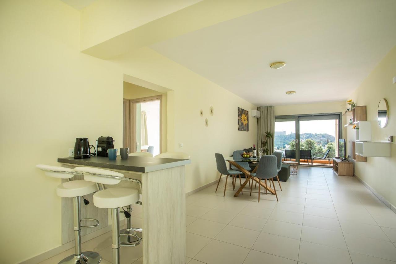 Eden Sunflower - Luxurious Apartment With Sea View Rhodes City Bagian luar foto